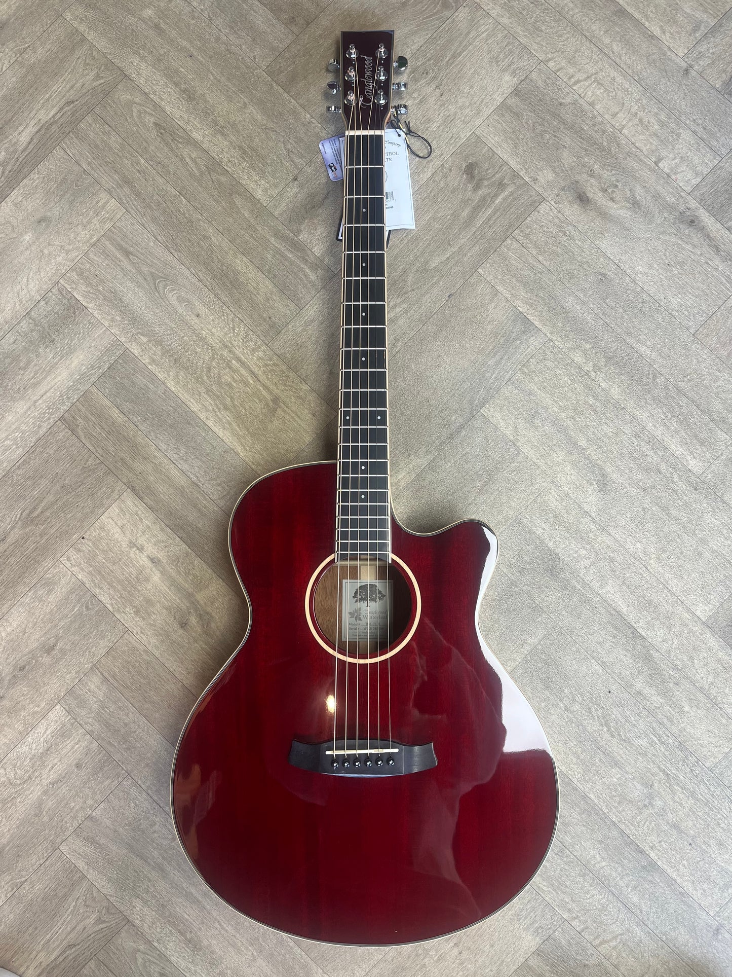 Winterleaf Series - Red Gloss - Electro Acoustic Guitar