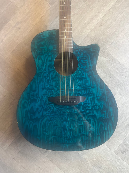 Gypsy Quilt Ash Teal (Electro Acoustic Guitar)