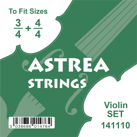 ASTREA VIOLIN STRING SET - 3/4 + 4/4