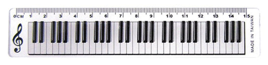 15 cm piano ruler