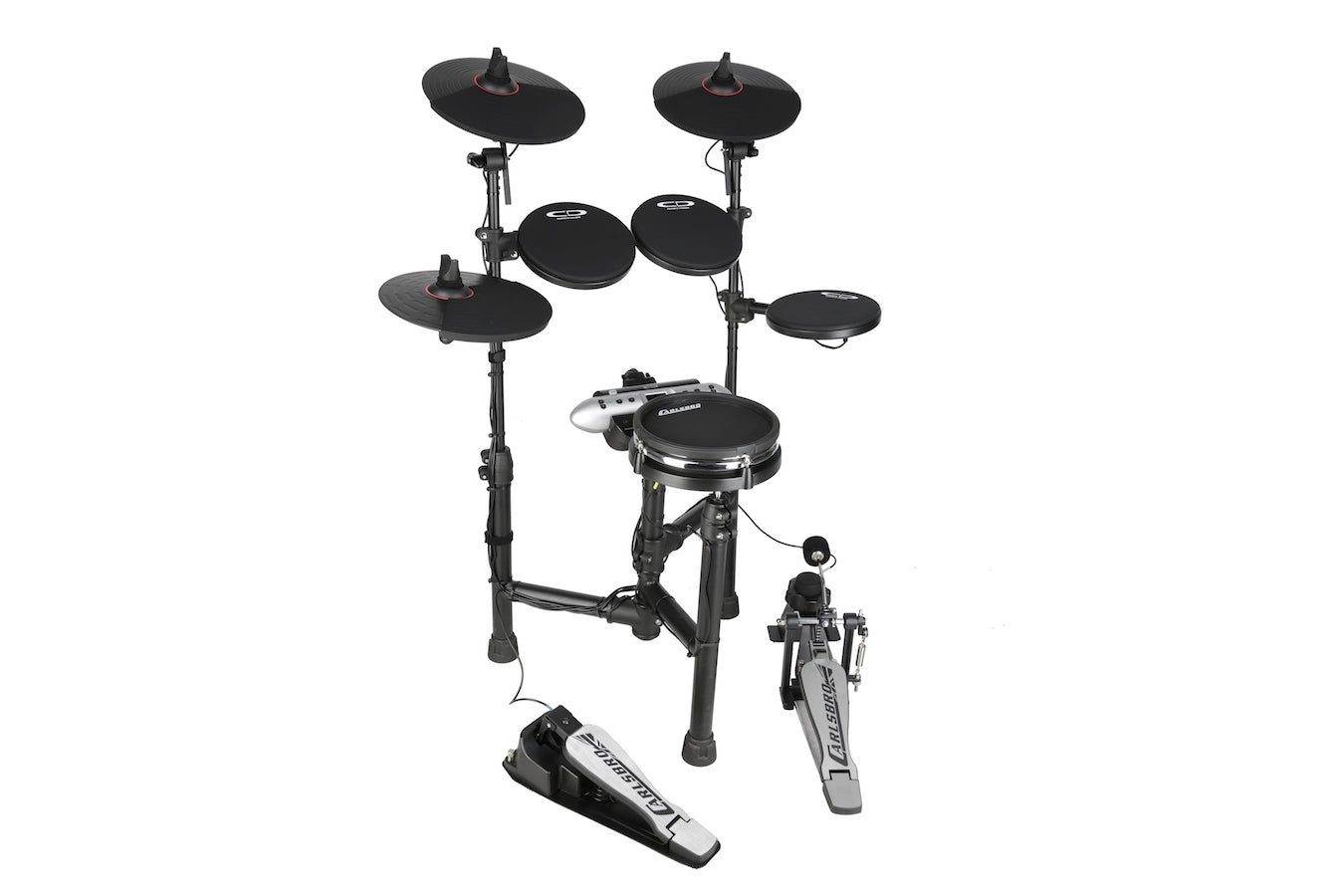 CSD130M 8-Piece Electronic Drum Kit features an 8inch Mesh snare drum pad