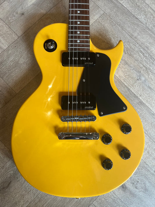 V132 ReIssued Electric Guitar ~ TV Yellow, Les Paul Style
