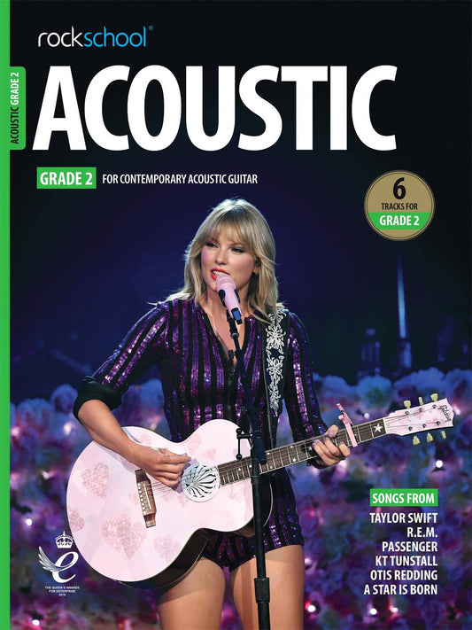 Acoustic Guitar - Grade 2 Syllabus Book - Rockschool