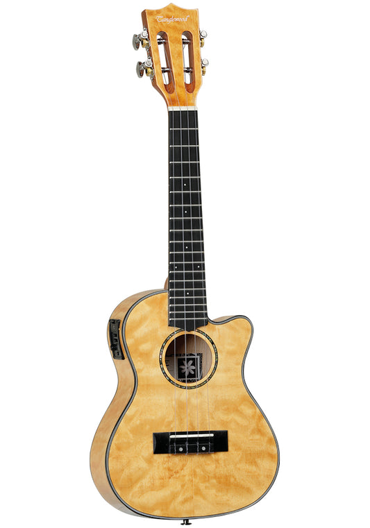 CONCERT UKULELE QUILTED MAPLE - TENNESSEE HONEY GLOSS